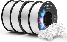 High-Quality 1.75mm PETG Filament 4Kg for FDM 3D Printers - White picture