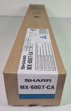 GENUINE Sharp MX-60GT-CA MX60GTCA Cyan Toner MX-2630N MX-3050N MX-3070N MX-4070N picture