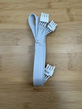 White PCIe Cable Gigabyte UD750GM UD850GM UD1000GM UD1300GM PG5 ICE 8 Pin to 6+2 picture
