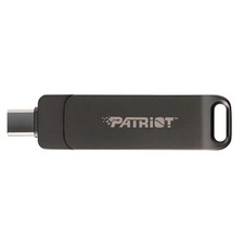 Patriot Rage R550 USB 3.2 Gen 1 Type-A and Type-C Flash Drive, Matte Black picture