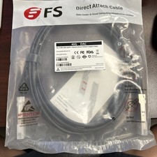 FS QSFP-PC03 40G QSFP+ DAC Passive Direct Attach Copper Cable 3m 10ft 36203 picture