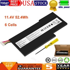 BTY-M6K Battery for MSI GS63VR 7RG Stealth Pro GF63 Thin 8RB 8RC 9SC 52.4Wh US picture