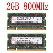4GB 4G(2x 2GB) 1GB PC2-6400 DDR2 CL6 200Pin SO-DIMM Laptop Memory For Hynix LOT picture