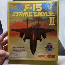 Microprose Classics F15 Strike Eagle II Vintage Software 3 1/2