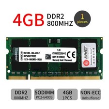 4GB 2GB 1GB DDR2 PC2-6400 800MHz KVR800D2S6/4G Laptop Memory For Kingston LOT picture