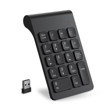 cimetech Wireless Number Pad, 18 Keys Numeric Keypad with USB Receiver picture
