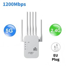 300mbps Dual Band Wifi Repeater 2.4g 5g Wireless Signal Booster Range Extender picture