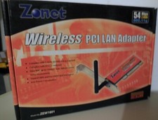 Zonet ZEW1601 802.11g Wireless LAN Adapter IEEE 802.11b/g PCI 54Mbps  picture