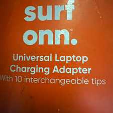 onn. Universal Laptop Charger Adapter 19V 3.42A w/ 10 Interchangeable Tips picture