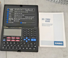Data Bank DC 8500 Casio 64kb Backlight Display Vintage Calculator 80s picture