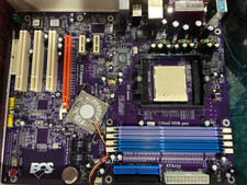 Motherboard ATX ECS NFORCE4-A939 REV:1.0 Socket 939 DDR PCIe PCI BRAND NEW CIB picture