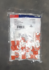 Leviton 61110-BO6 Extreme Category 6 8P8C UTP Quickport Jack Orange 25-pack picture