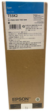 Epson Cyan T55K2 700ml Ink Cartridge 2025/05/24 picture