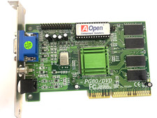 VINTAGE AOPEN PG80/DVD SIS 6326 8 MB AGP VGA CARD 91.AC821.007 SVID COMP MXB140 picture