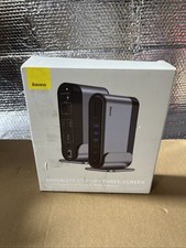Baseus 17-in-1 Docking Station, Laptop Docking Station 3 Monitors 7 USB 4K HDMI picture