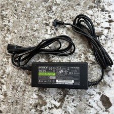 Genuine Sony VGP-AC19V10 19.5V AC Adapter Laptop Charger OEM Power Supply picture
