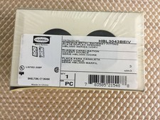 HUBBELL HBL3043BEIV SURFACE METAL BOX WITH DUPLEX OPENING picture
