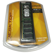 Kingston Technol 512 MB RAM PC3200 Memory Chip 400mhz DDR KVR400/512R NEW Sealed picture