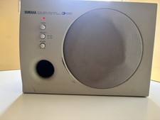 Yamaha YST-MSW10 Powered Multimedia Subwoofer Deep Base 25 Watts POWERS ON picture