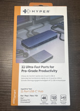 Hyper - HyperDrive Next 11 Port USB-C Hub- MacBook/PC HD4006GL Midnight Blue picture