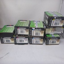 LEXMARK 8pk.C540H4KG, C540H1YG, C540H1CG, C540H1MG New Genuine Cartridges picture
