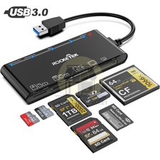 7 in 1 Adapter Hub, USB 3.0 Memory Card Reader, for SD, CF, TF, Micro SD, XD, MS picture