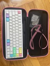 NovelKeys NK65 Milkshake Edition - white mechanical keyboard picture