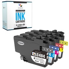 4-Pack Compatible CMYi LC404 Ink Cartridges fits Brother MFC-J1205W, J1205W XL picture