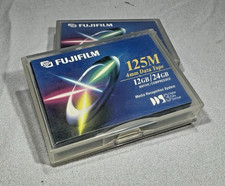 PAIR OF - FujiFilm 24GB Compressed 125M Data Tape Blank Media 4mm DDS3 picture