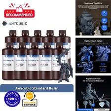 ANYCUBIC 405nm UV Resin 3D Printer Photopolymer LCD Standard Resin 1kg 10kg 20kg picture