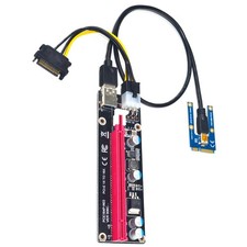 Mini PCI-E TO 16X Riser Card Board Adapter With USB Cable/15Pin to 6Pin Cable picture