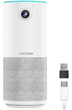 NUROUM HD1080P Conference Webcam w/Microphone & Speaker, Portable All-in-1 Wide- picture