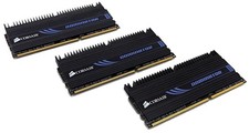 Corsair Dominator 6GB Kit (3x2GB) DDR3 1600MHz PC3-12800 RAM DIMM TR3X6G1600C8D picture