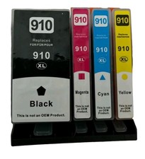 HP 910XL 4 pack Combo. Black XL/Cyan XL/Magenta XL/Yellow XL  D42 picture