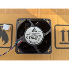 New Delta AFB0612DH 6025 60mm 25mm 12V DC Dual Ball Bearing Brushless PWM Fan picture