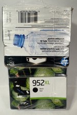 Genuine HP 952XL Black Ink Cartridge EXP September 2024 Lot of 3 picture