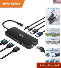 Selore USB C Triple Display Dock: 2 HDMI, 5 Gbps Data Transfer, 100W PD Charging picture