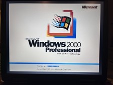 Micron Electronics Laptop Transport Trek 2 AGP  30GB HDD windows  2000. RARE  picture