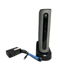 Motorola MT7711 24x8 Cable Modem AC1900 Dual Band WiFi Router Used 13648 picture