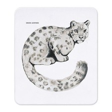 CafePress Snow Leopard Cat Mousepad  (801124085) picture