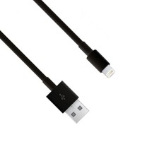 Black 3 feet Lightning USB Cable Charge Data Sync for iPhone iPad MFi Certified picture