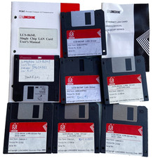 Computer Software Drivers Longshine LAN Network Card Manual Ver 5.00 2.08 SCO Un picture