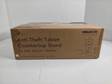 MOUNT-IT MI-3771W_G10 WHITE ANTI-THEFT TABLET COUNTERTOP STAND FOR IPAD/AIR/PRO picture