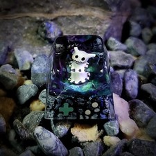mimikyu keycaps ,pokemon keycap , keycap artisan , keycap anime , gift for him picture