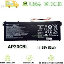 53Wh Genuine AP20CBL 31CP5/82/70 Battery for Acer Aspire 5 A515-45 Swift SF314 picture