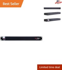 UL Recognized 1U PDU with 10 Outlets and 15ft Power Cord - 3-Year Warranty picture