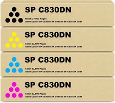 Toner Cartridge for Ricoh Aficio SP C830DN SP C831DN SP C830DNA 821181-821184 picture