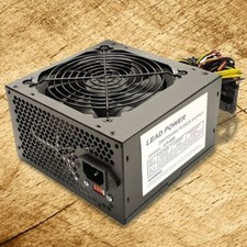 Brand NEW--Lead-Power 12cm FAN 650w-Max ATX Power Supply SATA, 20+4-pin, 6-Pin picture