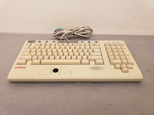 Vintage Compaq 158649-001 164989-001 KB-9968 PS/2 Rack Keyboard Trackball Mouse picture