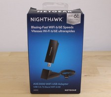 NETGEAR A8000 Nighthawk AXE3000 WiFi 6/6E USB 3.0 Adapter - Open Box picture